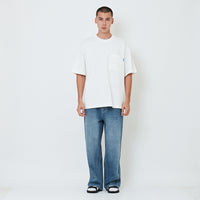 Men Wide Leg Long Jeans - Light Blue - SM2602023A
