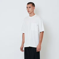Men Oversized Tee - Off White - SM2602066A
