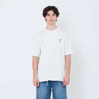 Men Graphic Tee - Off White - SM2603069A