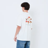 Men Graphic Tee - Off White - SM2603069A