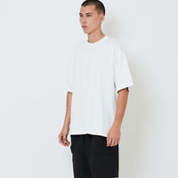 Men Printed Oversized Tee - Off White - SM2604049A