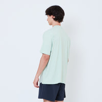 Men Graphic Tee - Light Green - SM2604072B