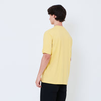 Men Graphic Tee - Yellow - SM2604072C