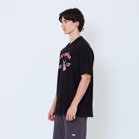 Men Graphic Tee - Black - SM2604072D