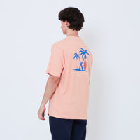Men Graphic Tee - Flamingo - SM2605073A