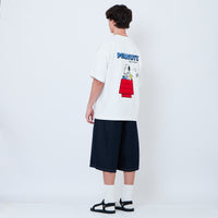 Men Pleated Jorts - Dark Blue - SM2605104A