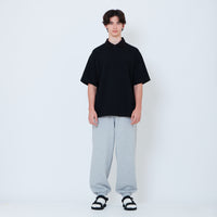 Men Sweatpants - Melange Grey - SM2605122A