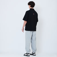 Men Sweatpants - Melange Grey - SM2605122A