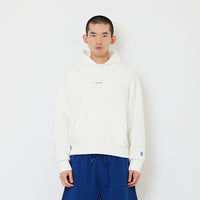 Men Cropped Hoodie Jacket - Off White - SM2606098A