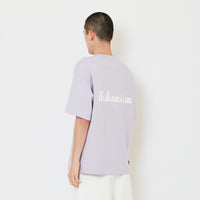 Men Printed Oversized Tee - Lilac - SM2606127B