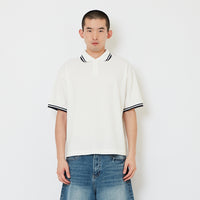 Men Polo Tee - Off White - SM2607153A