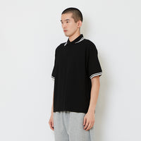 Men Polo Tee - Black - SM2607153D
