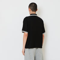 Men Polo Tee - Black - SM2607153D