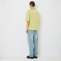 Men Straight Cut Ripped Long Jeans - Light Blue - SM2608088A