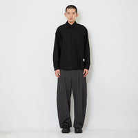 Men Urban Barrel Cut Stripe Slack Pants - Metal - SM2608168A
