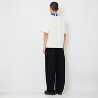 Men Urban Barrel Cut Stripe Slack Pants - Navy - SM2608168B