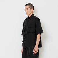 Men Oversized Shirt - Black - SM2608175D