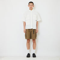 Men Nylon Shorts - Green - SM2608176B