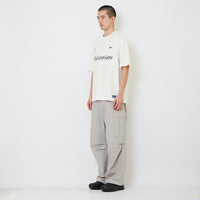 Men Ribstop Long Pants - Light Grey - SM2608177A