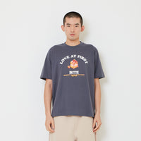 Men Graphic Tee - Dark Blue - SM2608213B