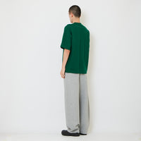 Men Barrel Cut Sweatpants - Melange Grey - SM2610184A