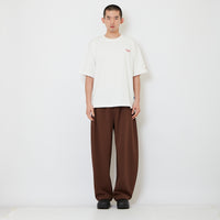 Men Barrel Cut Sweatpants - Brown - SM2610184B