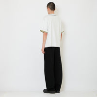 Men Barrel Cut Sweatpants - Black - SM2610184D