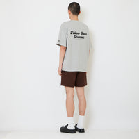 Men Nylon Shorts - Brown - SM2610189D