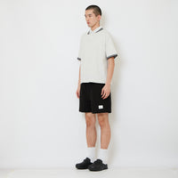 Men Nylon Shorts - Black - SM2610189E