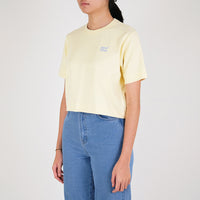 Women Cropped Top - Light Yellow - SW2211558E
