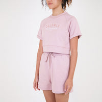 Women Raglan Sleeve Cropped Top - SW2305057