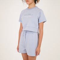 Women Raglan Sleeve Cropped Top - SW2305057