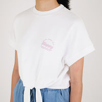 Women Front Tie Cropped Top - SW2305063