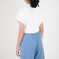 Women Front Tie Cropped Top - SW2305063