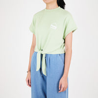 Women Front Tie Cropped Top - SW2305063