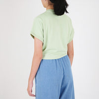 Women Front Tie Cropped Top - SW2305063
