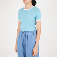 Women Contrast Cropped Top - SW2307066