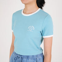 Women Contrast Cropped Top - SW2307066