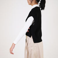 Women Vest - Black - SW2309119B