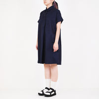 Women Midi Dress - Navy - SW2310132B