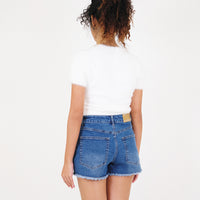 Women Fluffy Knit Top - Off White - SW2311143A