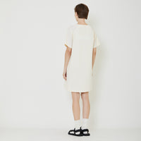 Women Embroidered Dress - Ivory - SW2401008A