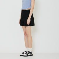 Women Paperbag Shorts - Black - SW2401011D
