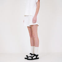 Women Elastic Waist Shorts - SW2401060