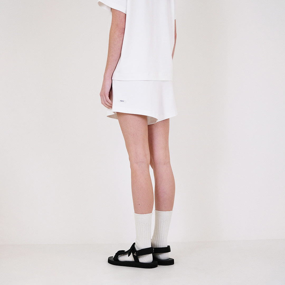 Women Elastic Waist Shorts - SW2401060