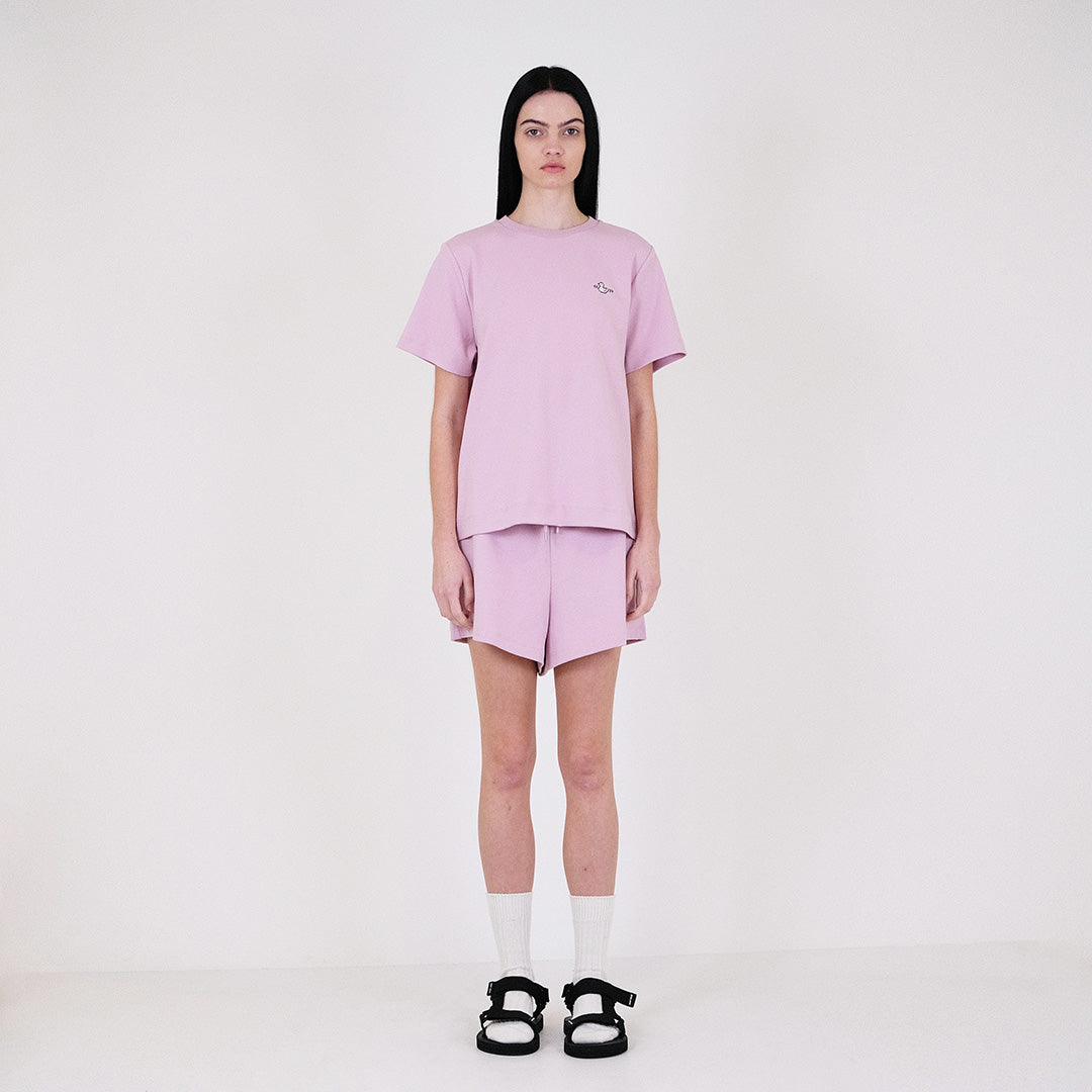 Women Elastic Waist Shorts - SW2401060