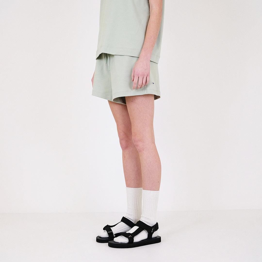 Women Elastic Waist Shorts - SW2401060