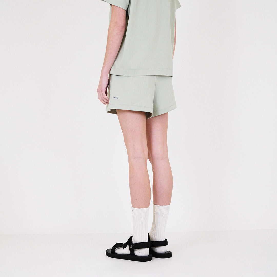 Women Elastic Waist Shorts - SW2401060