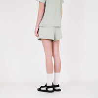 Women Elastic Waist Shorts - SW2401060