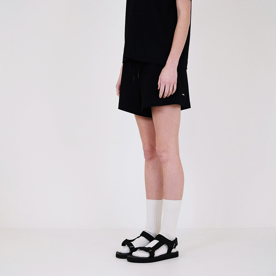 Women Elastic Waist Shorts - SW2401060